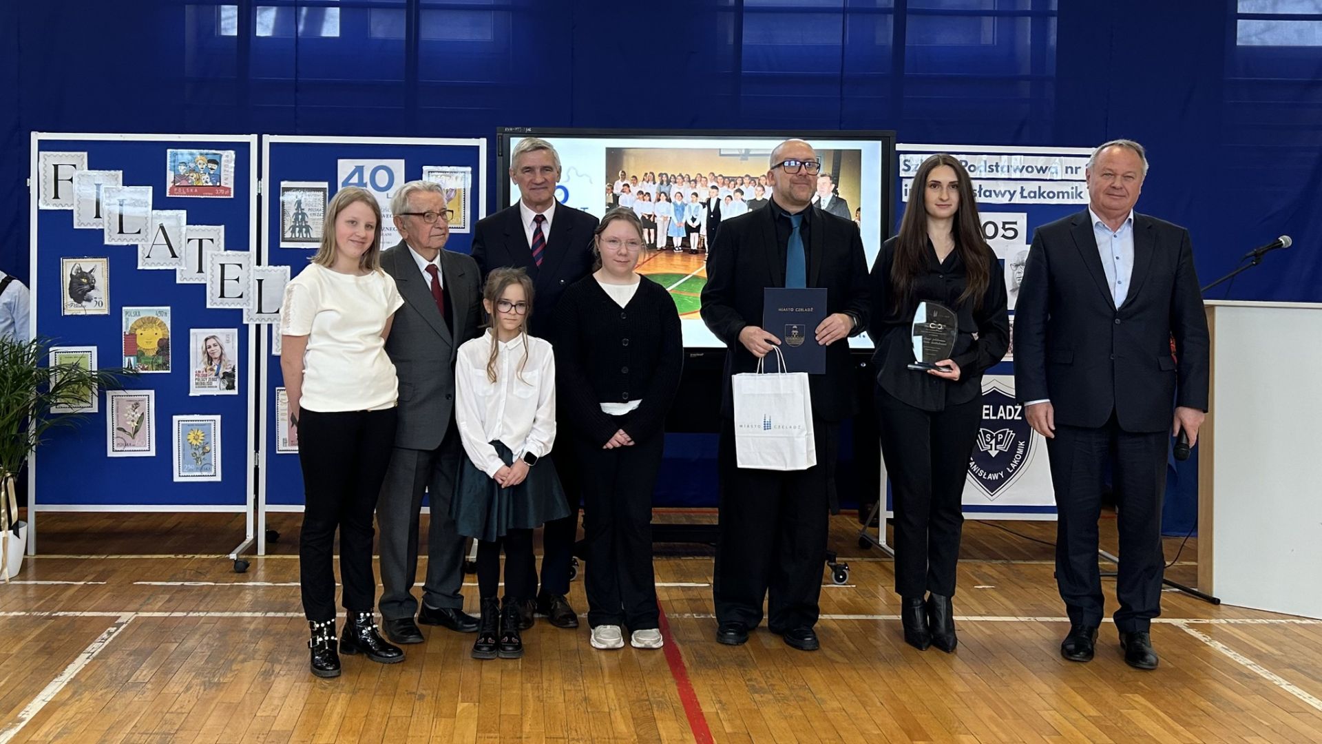 40-lecie Młodzieżowego Koła Filatelistycznego